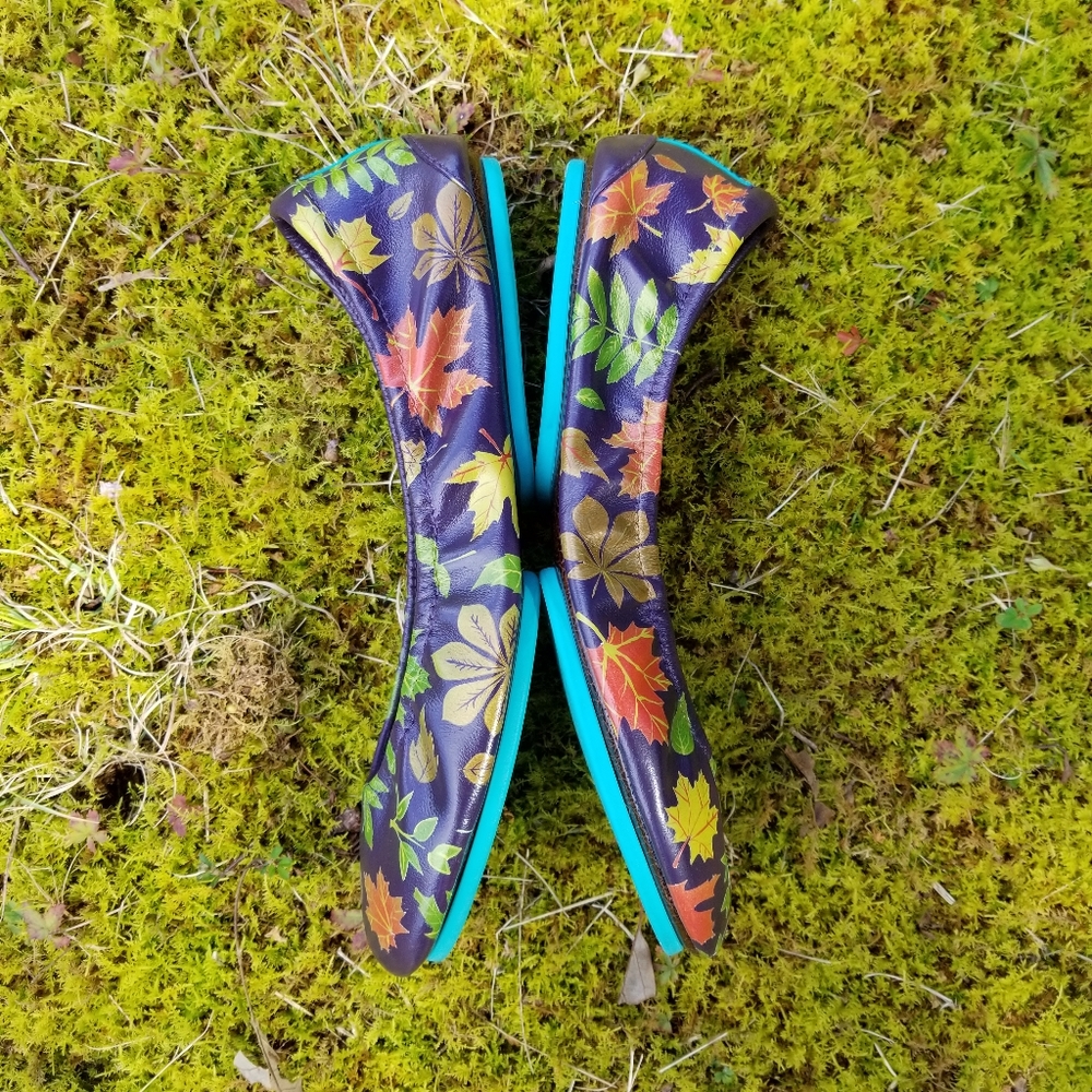 "All Fall" Tieks Size 7 (Taking Comissions) - Picture 11 of 14
